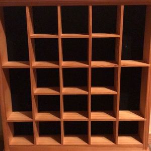 Wall Art - Shot glass display shelf bar man cave wall hanging Wall Art - Shot glass display shelf bar man cave wall hanging